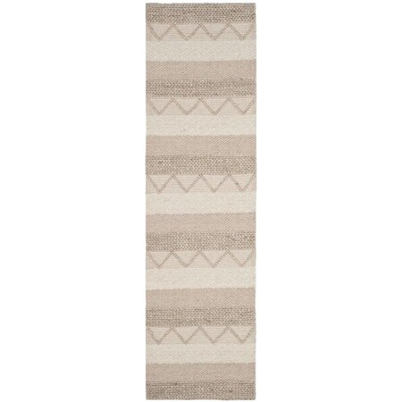 Safavieh Natura Runner Hand Woven Rug, Beige - 2 ft.-3 in. x 8 ft. NAT103A-28